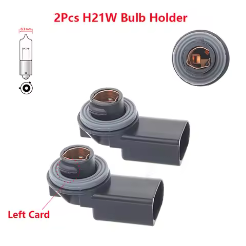 2x Car Light Socket For VW Bora CC Golf 7 Magotan B6 H21W BAY9S Bulb Holder Base Accessories