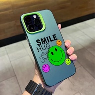 Shockproof hard acrylic plastic iphone case Smile hug iphone 6 7 8 plus x xr xs 11 12 13 14 pro max 