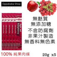 <最佳兒童食品大獎 > 紐西蘭天然不添加糖水果乾水果條 蘋果 / 樹莓味 20g x5 BBD 2027-1-28