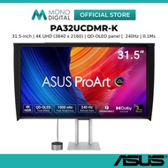ASUS 31.5 Inch 240Hz PA32UCDMR-K 4K UHD 3840x2160 0.1ms Monitor QD-OLED Panel 99% DCI-P3 Thunderbolt