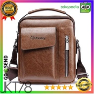 Rhodey Tas Selempang Pria Messenger Bag PU Leather - 8602