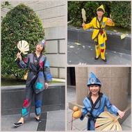 Halloween Jigong Children's Costume Funny Beggar cosplay