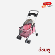 รถเข็นสัตว์เลี้ยง  พับเก็บสะดวก รับน้ำหนักได้ 15 kg Premium Trolley รถเข็นสุนัข รถเข็นแมว ถูกที่สุด แข็งแรงทน