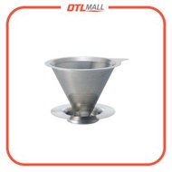 Hario｜V60 01 免濾紙全金屬濾杯 DMD-01-HSV【平行進口產品】
