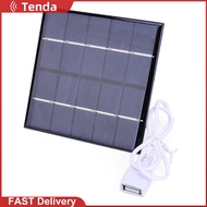 5W Battery Charger Solar Panel USB Output Polycrystalline Solar Portable Charging Panel Lightweight 