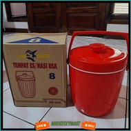 TERMOS 8 Liter Rice or Ice Cube Thermos Rice Container Ice Cube Container/ Rice Storage Container Ic