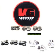 KMC 8 9 10 Speed Missing Link Chain Connector