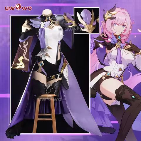 IN STOCK UWOWO Elysia Cosplay Game Honkai Impact 3: Elysia Miss Pink Cosplay Costume With Prop Hallo