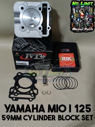 YAMAHA MIO I 125 59MM JVT CYLINDER BLOCK SET