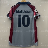 คลาสสิก 1997-99 Bayern Munich Retro เสื้อฟุตบอลแขนสั้นปรับแต่งได้สําหรับทีมฟุตบอลคลาสสิก Neutral ขนา