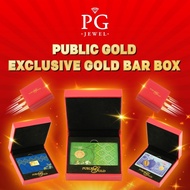 Public Gold Exclusive Gold Bar Box (Square) - Grambar  AGMPGJGRAMBOX
