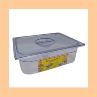 [Ready Stock] HICOOK Crocodile Transparent Catering Buffet Container Food Storage Serving Pan Bekas 