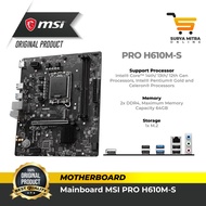 Mainboard MSI PRO H610M-S DDR4 mATX LGA 1700 Gen 14