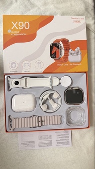 X90 智能手錶套裝連藍牙耳機