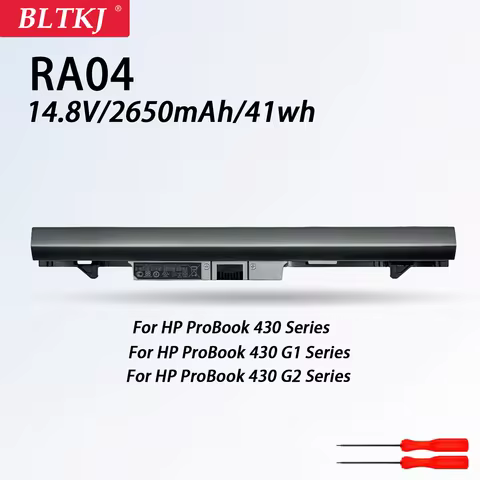 RA04 RA04XL Laptop Battery for HP Probook 430 G1 430 G2 HSTNN-C84C HSTNN-IB4L HSTNN-IB5X H6L28ET H6L