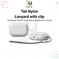 GANTUNGAN Universal Lanyard Rope Anti-Drop Lanyard hp Phone Straps hp Airpods Strap String Earphone