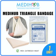 [MDA APPROVED] MEDIHUB Triangle Bandage Thickened Triangle First Aid Bandage