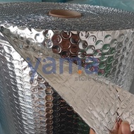 Aluminium foil bubble double peredam panas insulasi Atap meteran -
