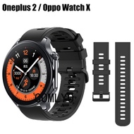For  OPPO Watch X / Oneplus watch 2 Strap Silicone Men Women Soft Smart Watch Band Belt
