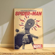 Kayou | Retro Spider-man Comic Poster   Marvel Wall Art
