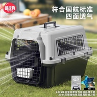 Pet Air Box Cat Out Portable Cage Dog National Airline Standard Check-In Box Cat Space Box Dedicated