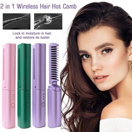 Hair straightener comb Hair Curler Hair crimper fast Heating not hurt Hair Straight Hair Curling ram