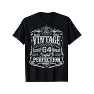KATUN Men's Birthday T-Shirt-64th Vintage 1961 Limited Edition 100% Cotton O-Neck Short Sleeve Casua