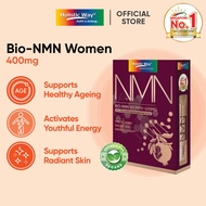 Exp Feb 27 Holistic Way Premium Gold Bio-NMN Women 400mg (3.5gx15 Powder Sachets per box) - Healthy 
