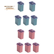 10 PCS 20Amp 30Amp Miniature Box Fuses Plastic Fuse ("Low Blow")