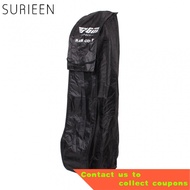 SURIEEN Raincoat For Golf Bag Rainproof Waterproof Foldable Golf Gun Bags Rain Cover Travel Cover Golf Bag Case White Bl