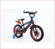 sepeda speda anak laki cowok umur 2 3 4 tahun bmx trex roda bantu goes - merah vitox 12 inch