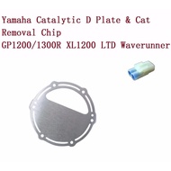 High Quality STAINLESS STEEL D Plate Catalytic Cat Removal Chip For Yamaha GP1200R GP1300R XLT1200 W