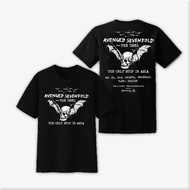 Tshirt AVENGED SEVENFOLD A7X - TOUR JAKARTA With THE USED Cotton combad 24s thick cool