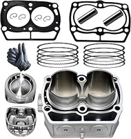 Tupo 80mm Cylinder Piston Ring Gasket Top End Rebuild Kit Compatible with Polaris Sportsman 800 Spor