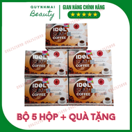 [BỘ 5 HỘP - LOẠI MẠNH TẶNG KÈM DETOX] - Cà Phê Giảm Cân Idol Slim Coffee Caffe Idol Slim Chính Hãng 