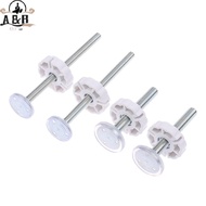 [A&B] 1/4pcs White M8 M10 Baby Gate Spare Kit - Pressure Fit Spindles & Screw Bolts For Safety Gates