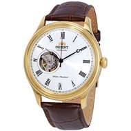 Orient Fag00002W0 Automatic Power Reserve Open Heart Semi Skeleton Stainless Steel Case