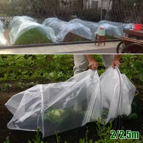 2/2.5m Premium Greenhouse Tunnel Foil Plastic Horticultural Polythene PE Sheet Transparency Greenhou