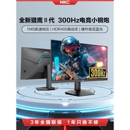 HKC Display 24.5 Inch 300HZ Gaming 240HZ Shooting 400HZ Game 2K Computer 24 Screen G5S