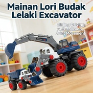 Budak Lelaki Lori Mainan Jengkaut Lori Truck Excavator Dumper Truck Car Toys Truck Toys