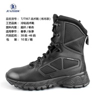 Junzhidu Autumn Canvas Combat Boots Ultra Light Hiking Boots Outdoor Hiking Boots Breathable Boots Desert Boots