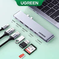 UGREEN USB C Hub For MacBook Pro Air USB Type C HDMI HUB for MacBook Pro Air Adapter Thunderbolt 3 D