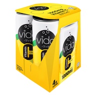 VIDA Vitamin C 1000mg Lemon Sparkling Flavoured Drink 4x325ml