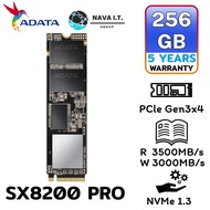 Adata XPG 256GB SSD รุ่น SX8200 Pro PCIe Gen3x4 M.2 2280 ประกัน 5 ปี