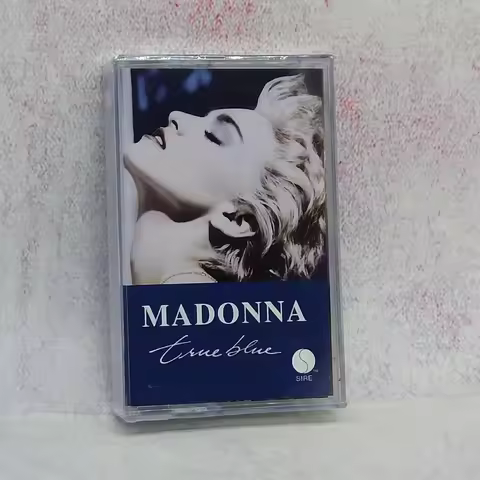 Classic Madonna Ciccone Music Tape True Blue Album Cassettes Cosplay Walkman Recorder Car Soundtrack