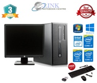 ( HP Prodesk  i3 i5 i7 4th Generation Tower Full Set Refurbished ) HP Prodesk 600 G1 TOWER /4-8GB DD
