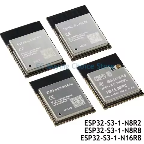 5pcs/1pc ESP32 ESP32-S3-1-N8R2 ESP32-S3-1-N8R8 ESP32-S3-1-N16R8 Wifi Ble 5.0 Dual Core 32-bit MCU Wi