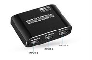 HDMI2.0選擇器3入1出 (4K) HDMI 2.0 Switcher 3 in 1 Out HDMI 2.0 切換器三進一出 HDMI2.0 3入1出 HDMI 2.0b Switch 3 in 1 Out 【with High Speed 3.9 FT HDMI Cable】, 3x1 HDMI Selector Switch with Remote,Support UHD 4K@60Hz Ultra HD 3D 1080P, HDCP 2.2 HDR,18.5Gbps HDMI Switcher