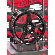 HOTWHEELS HW-01 | 16x7.0JJ 4x100 ET 40｜ RACING BLACK
