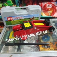 MERAH HYDRAULIC FLOOR JACK CROCODILE JACK 2 TON 2T 2 T RED